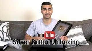 Youtube Silver Play Button Unboxing | David Lopez