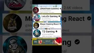 @JONATHANGAMINGYT in My Match 😱 Wait for End Reaction 👀