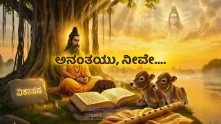 Divine Flute Melody to Heal Your Soul 🌿 | Anantayu Neeve | Gosala Guru Stuti [4K] #iwishvishu