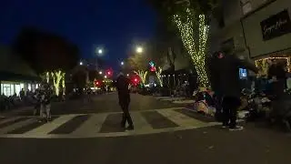 2023 Candy Cane Lane Parade route (reversed)