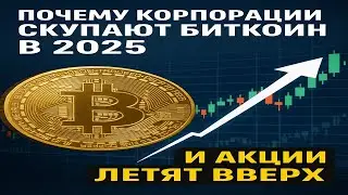 Корпорации сходят с ума: массовая скупка Биткоина в 2025!