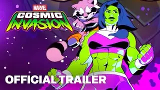 MARVEL Cosmic Invasion | She-Hulk & Rocket Raccoon Character Reveal Trailer