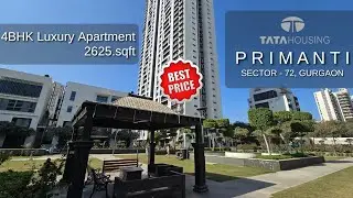 Luxury 4 BHK Apartment for Sale | Tata Primanti Sector 72 Gurgaon | 2625 Sqft