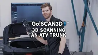 3D scanning of an ATV trunk to optimise the design