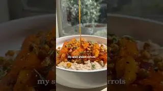 Spicy Glazed Christmas Carrots | Easy Vegan Recipes #christmas #mealideas