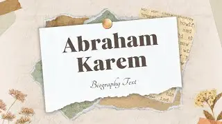 Biography Text Abraham Karem (Drone)| Ratna XI-GEO2