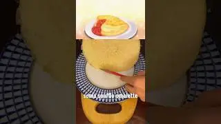 soma souffle omelette #foodwar #recipe #food #anime