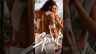 Spirit Movie Prabhas First Look Motion Teaser | happy new year 2026 to All | Sandeep Reddy Vanga