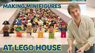 Превращаем команду журнала Blocks в миниатюрные фигурки в LEGO House!