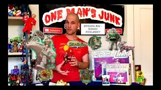 One Mans Junk - USA JUNK HUNTING - #22 - POCKET POWER & DISNEY ZOOLAND - ACTION FIGURE ACCESSORY ID
