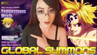 Finally! New Blue Demon Meliodas Summons on Global! Seven Deadly Sins Grand Cross
