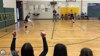 Chey and Holmes Hawks Volleyball