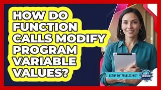 How Do Function Calls Modify Program Variable Values?