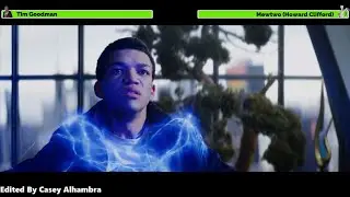 Pok&eacute;mon Detective Pikachu (2019) Final Battle with healthbars 1/2