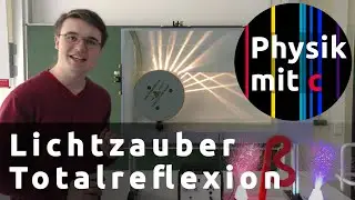 Lichtbrechung und Totalreflexion