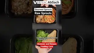 Sprouts:Raw vs Steamed-Which is Healthier? उबले vs कच्चे अंकुरित: स्वास्थ्यवर्धक कौन सा है? #AbSach