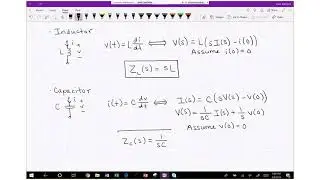 EE 2715 - Second-Order Circuits: Circuit Element Models in s-Domain