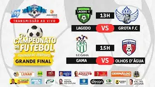 CAMPEONATO DE JENIPAPO ↔ 20_12_25 [3º LUGAR ►LEGADO III x GROTAS F.C ☼ FINAL ► GAMA x OLHOS D'ÁGUA]