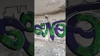 My First Graffiti in Vlora (Albania) #graffiti #graff #albania