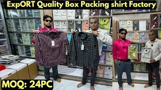 Export Quality  Shirt Manufacturer in Mumbai /Premium Box Packing /Shreenath Garment
