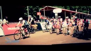 Charity cycling video