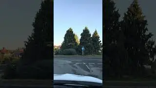 Approaching a Roundabout to Turn Left