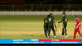 England Physical Disability v Pakistan - 3rd T20, Dubai (Live Stream)