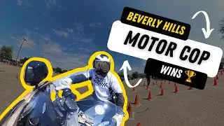 Beverly Hills Police Officer Guzman Speed Course Ride at Iron Horse 2024