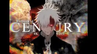 Gojo VS Sukuna - Century EsDeeKid | [4k]