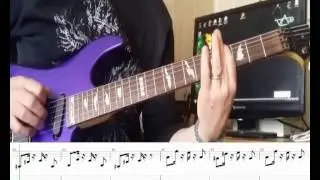 How to play Caprices 24 (Paganini) rock version with TAB and Backing Track