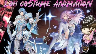 [King's Raid] LOH costumes - Fluss, Requina & Ophelia