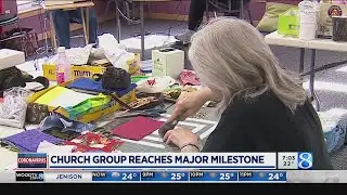 Church group hits milestone of 10,000 masks sewn