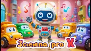 Robot Song for Toddlers 🤖🎶 | Песенка про РОБОТА | Cartoon Robot & Cars for Kids