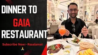 Finally Ready For Dinner To Gaia Restaurant 🇶🇦🇳🇵❤️🎉👌