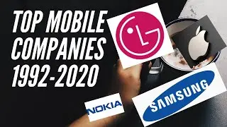 Annual Mobile phone sales (1992-2020) - Data Visualization