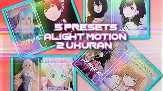 5 preset kece alight motion🤙 || sound Old dan viral di tiktok