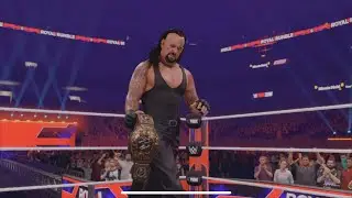 WWE UNDER TAKER VS THE ROCK