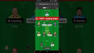 BAN-W vs DEL-W Dream11 Prediction|BAN-W vs DEL-W Dream11#dream11 #dream11predictions #cricketfans
