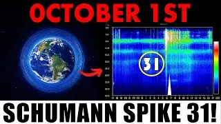 🚨 Schumann Resonance Update 10/1 | Earth&rsquo;s Frequency SPIKES to 31 Hz!
