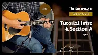 The Entertainer (Chet Atkins / Richard Smith) - Tutorial (Part 1)