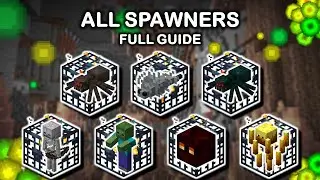 How to Make XP Farms for EVERY Spawner! | Minecraft 1.21.11 Tutorial