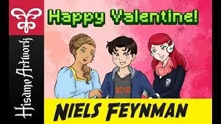 Coloring Valentine | Comic: Niels Feynman | Speed painting | Wacom | Clip Studio Paint Photoshop