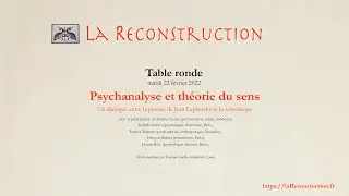 Psychologie et théorie du sens