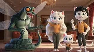 The Menacing Creature Nobody Expected | Cat Family Battle