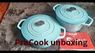 Распаковка чугунных кастрюль ProCook
