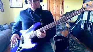 Talking Drum - Japan / Mick Karn Bass Cover / Playalong by Mindhead