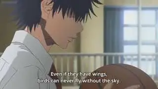 Sora&nbsp;Kurumatani vs 5 man | New basketball anime Ahiru no sora | Episode 1 clip