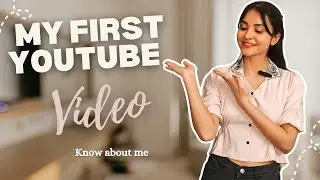 My First Youtube Video 🤍 | Kajal Punjabi 