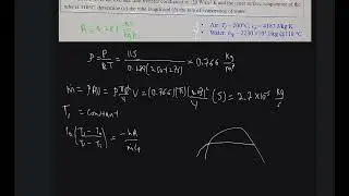 Heat transfer example 8-22