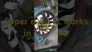#superelectricworks#electrical#7.5hp ac motor new Rewinding
